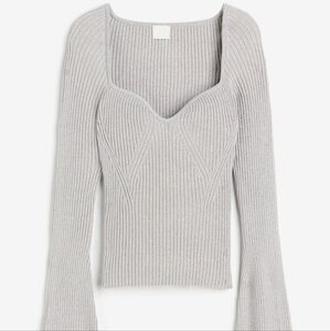 Shimmering Off-Shoulder Sweater